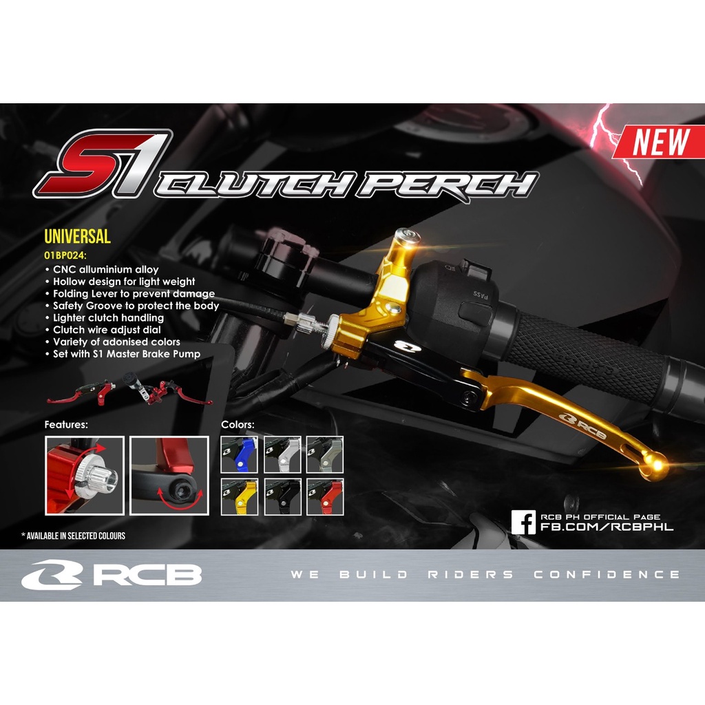 Handle Kiri RCB Radial S1 CNC Handle kiri kopling rem Original RCB Universal