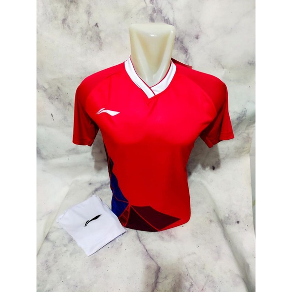 BAJU BADMINTON DEWASA SETELAN BADMINTO L156 JERSEY BULUTANGKIS