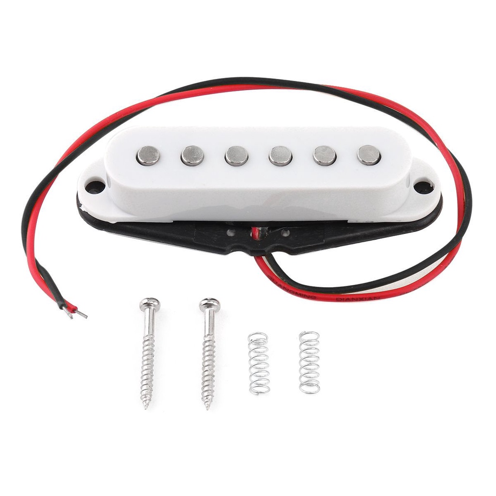 Pickup Single Coil Sound Untuk Gitar Elektrik ST SQ 6 Senar Harmonious