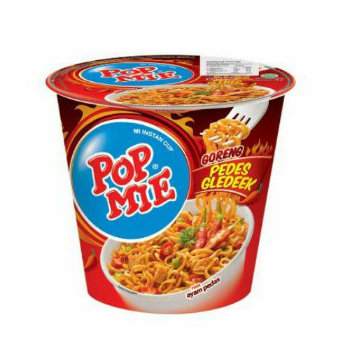 

Pop Mie Goreng Pedas Gledek 75gr