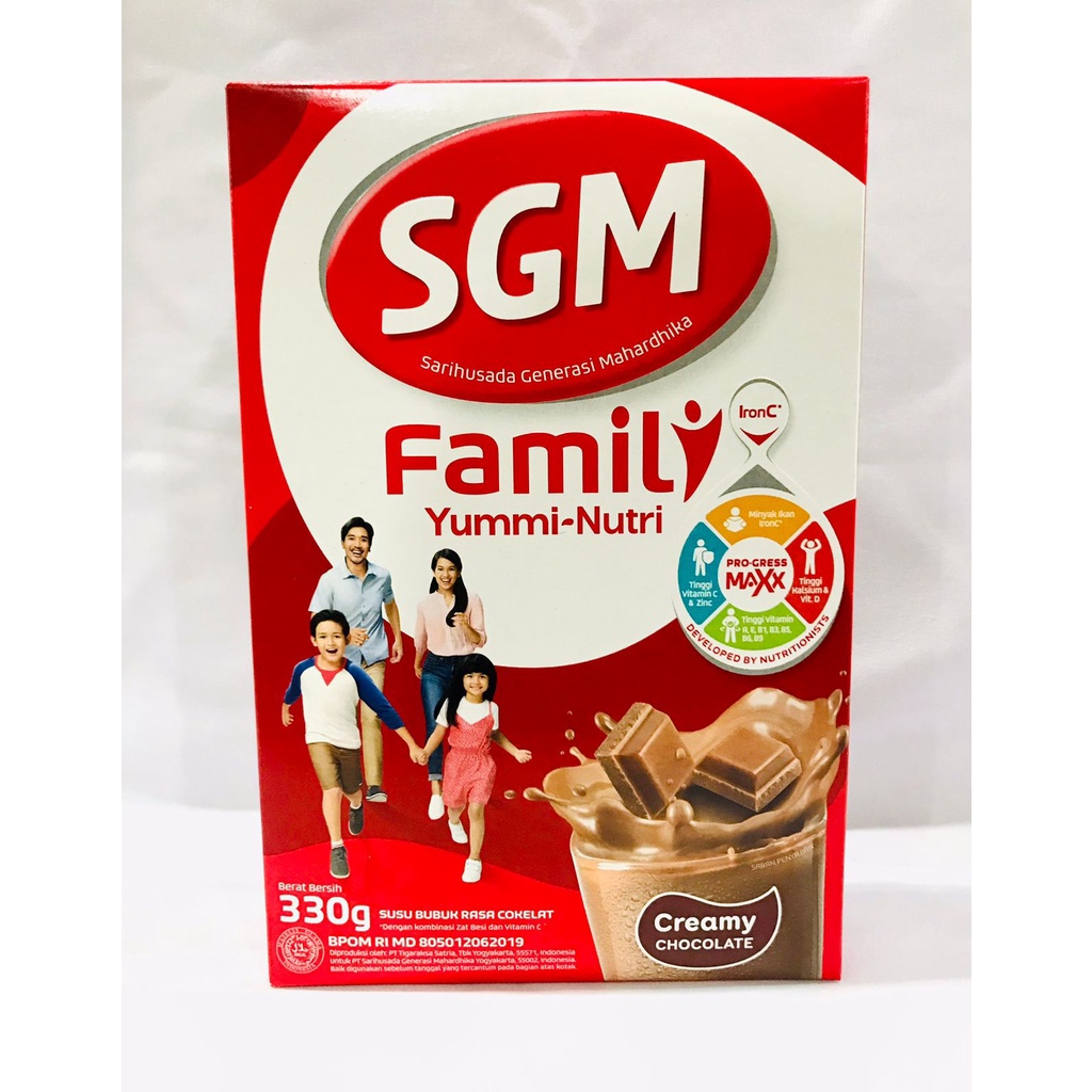 

SGM Family Yummi-Nutri Coklat, 330gr