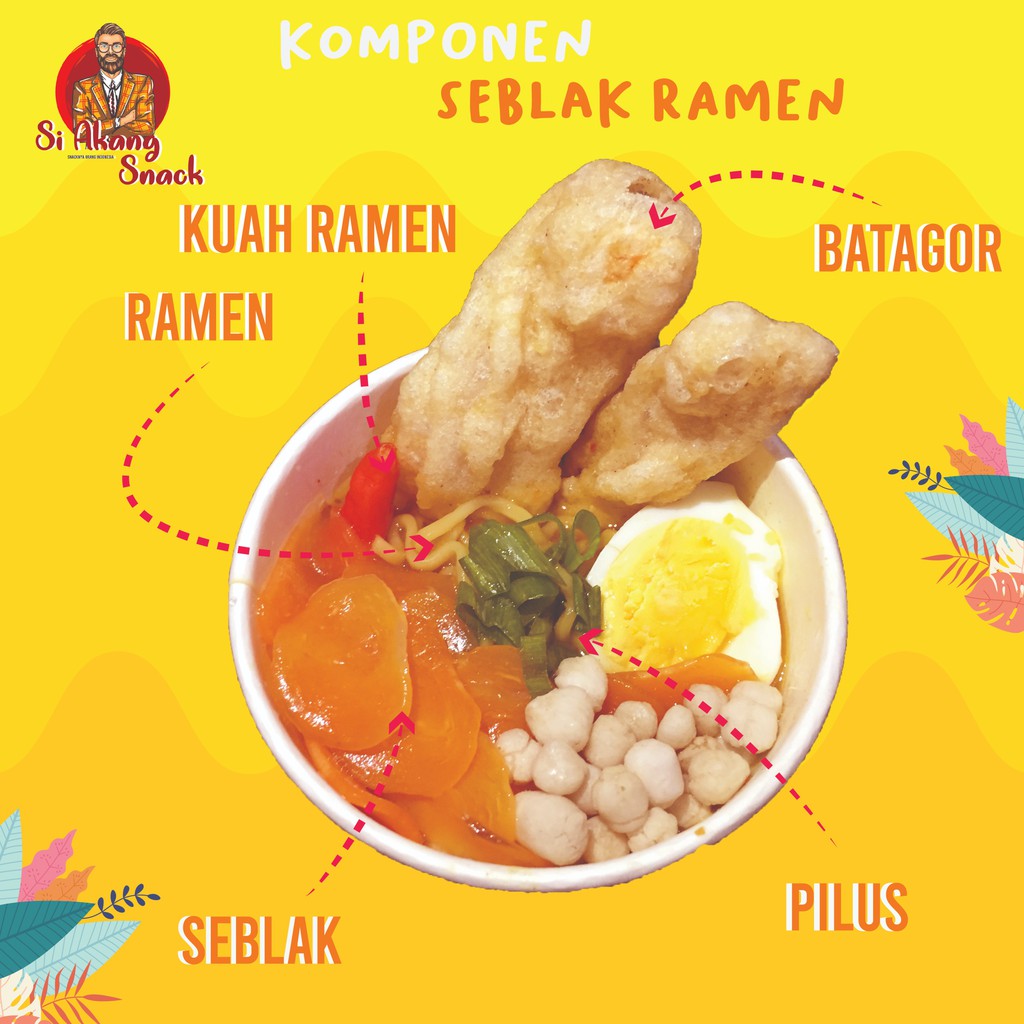 SEBLAK RAMEN INSTAN BY SI AKANG SNACK SEHOT GEPREK KYLAFOOD LOKASAJI BAPER BOCI OLEH GARUT FROZEN