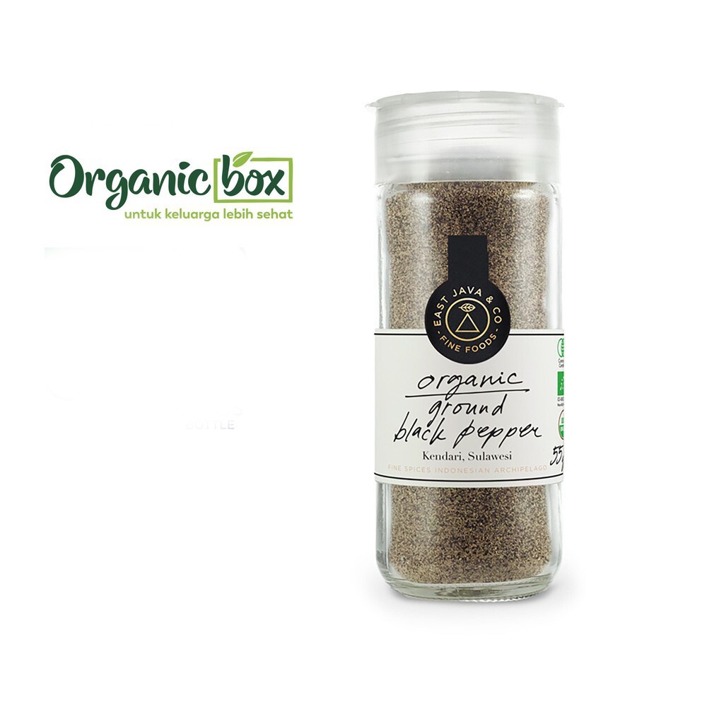 

EAST JAVA &CO ORGANIC GROUND BLACK PEPPER 55GR