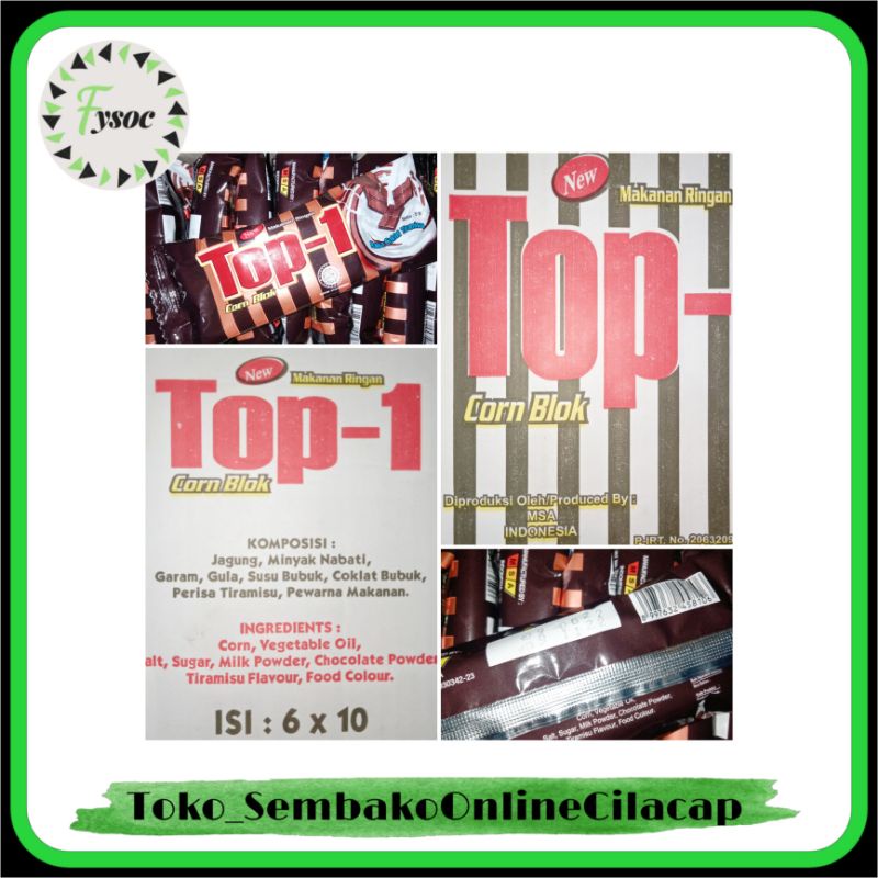 

TOP 1 | SNACK CIKI TOP-1 JAJAN CIKI BERHADIAH UANG ( 4 GR X 10 PCS )