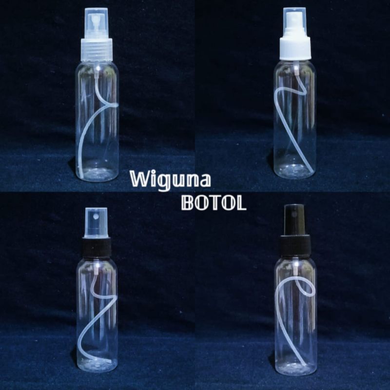 Botol Spray 100ml / Botol 100ml Tutup Spray / Botol Plastik 100ml / Botol Semprot 100ml