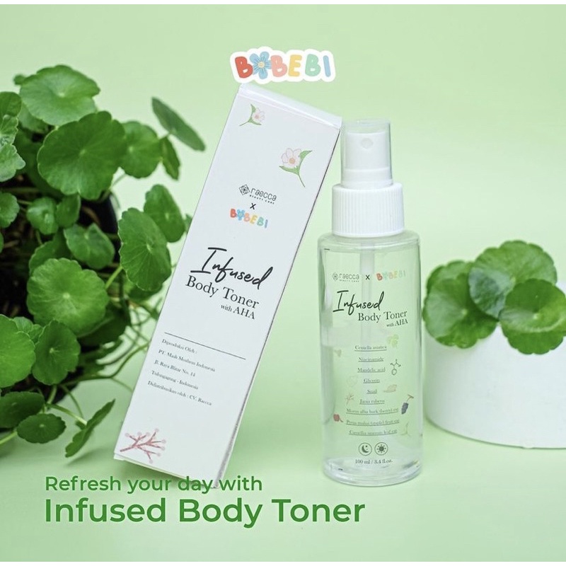 INFUSED BODY TONER By Raecca x Bobebi