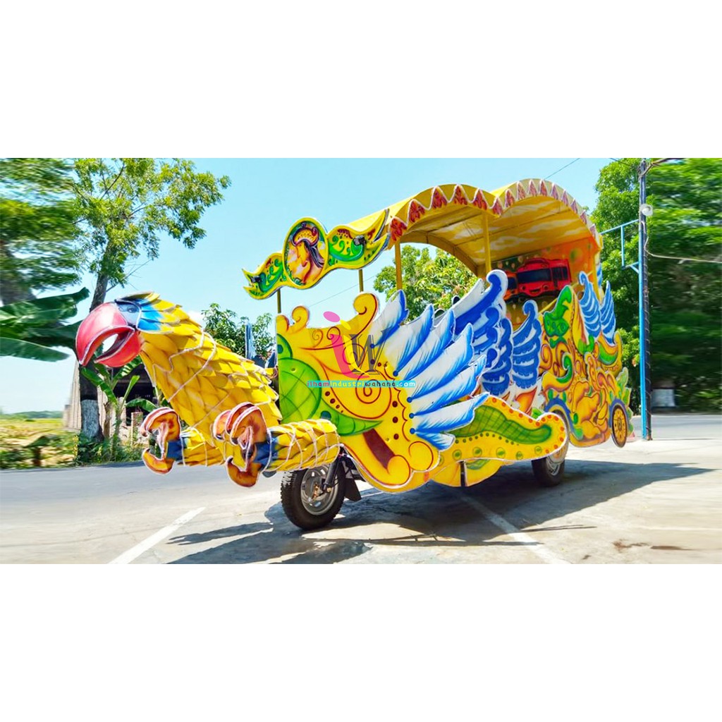 Jual KERETA MINI GARUDA KENCANA Odong 2 Motor Full Aksesoris Indonesia Shopee Indonesia