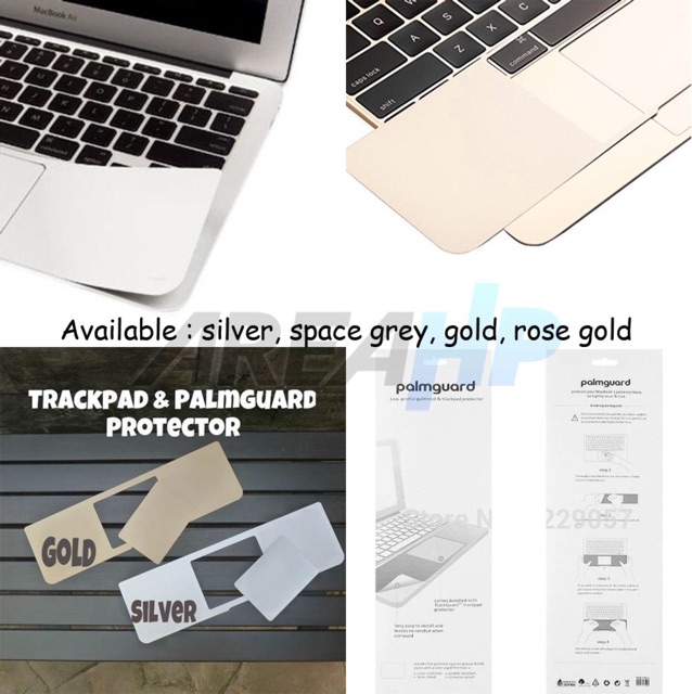 Palm Cover Skin Guard Protector Anti Gores Pelindung Macbook Air Retina 13,3 Inch A1932