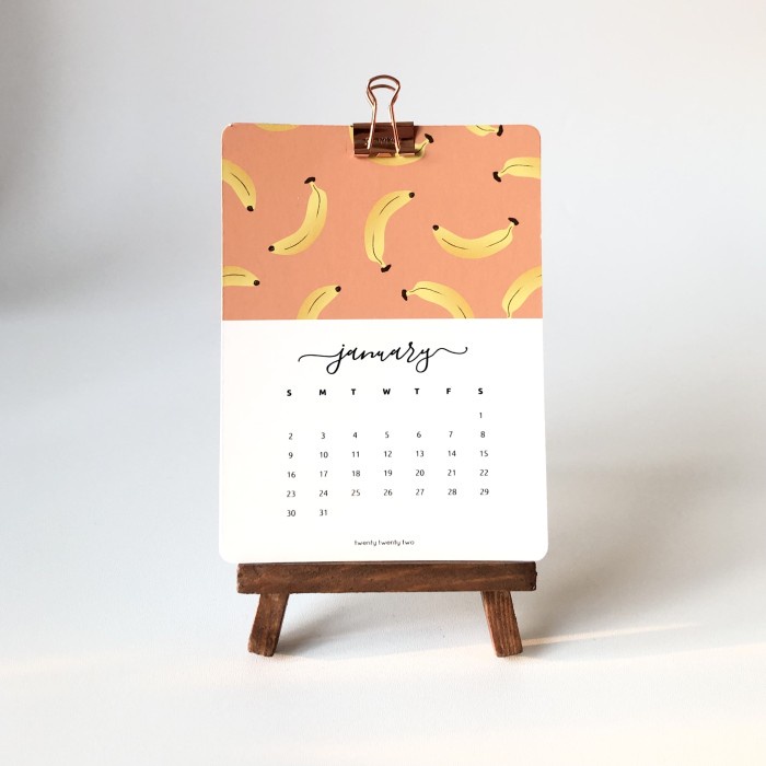 

Desk Calendar Colorful Fruits | Kalender Mini Meja| Properti Foto
