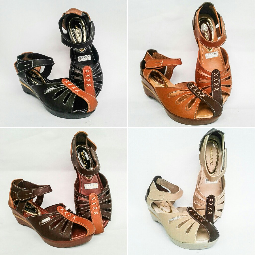 Sepatu Wanita Wedges | Wedges Mulan 1020