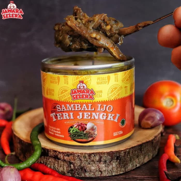 

Sambal Ijo Teri Jengki Khas Resto Padang Sambel Jawara Selera