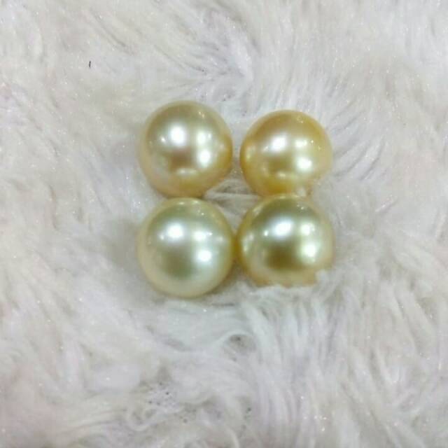 Butira mutiara laut warna gold asli dr lombok
