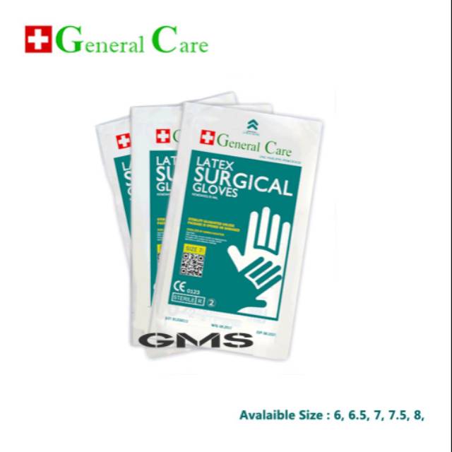 Sarung Tangan Steril Per Pasang / Surgical Gloves Sterile