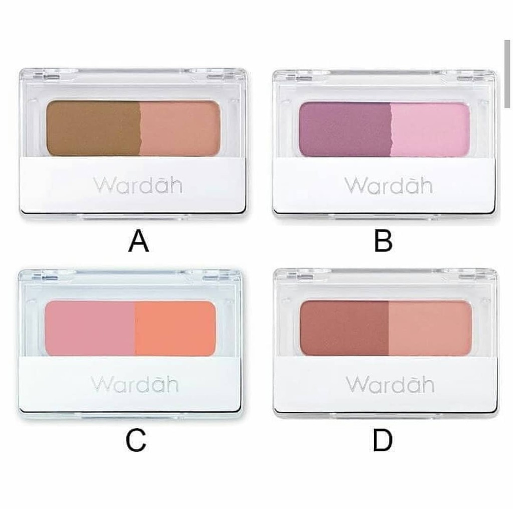 ❤ BELIA ❤ Wardah Blush On A | B | C | D 4g BPOM Halal