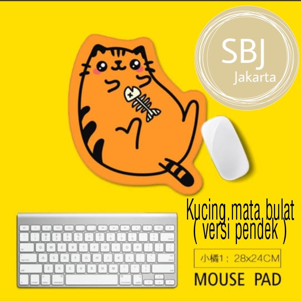 Mouse Pad Korea Premium Tebal kualitas Top Anti Slip Motif Kartun SB01