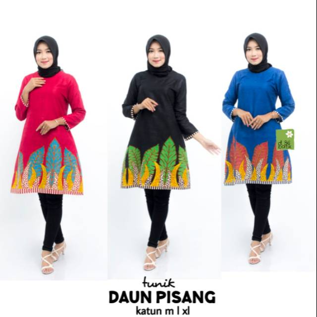 Tunik katun halus murah kekinian motif batik karakter obral sale cuci gudang Baju dress panjang Wanita ibu-ibu cantik lucu kece modis keren fesyen mode fashion Atasan Modern Kasual Formal terbaru klasik etnik tradisional seragam seragaman kembaran kerja