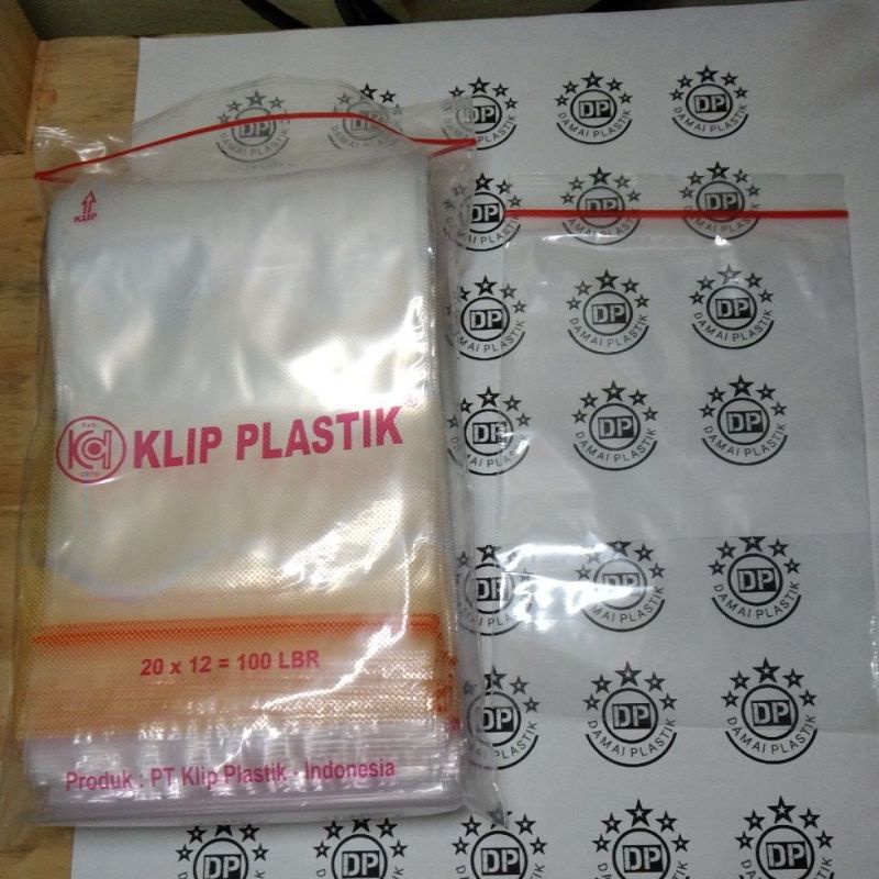 Plastik Klip Ziplock 12x20