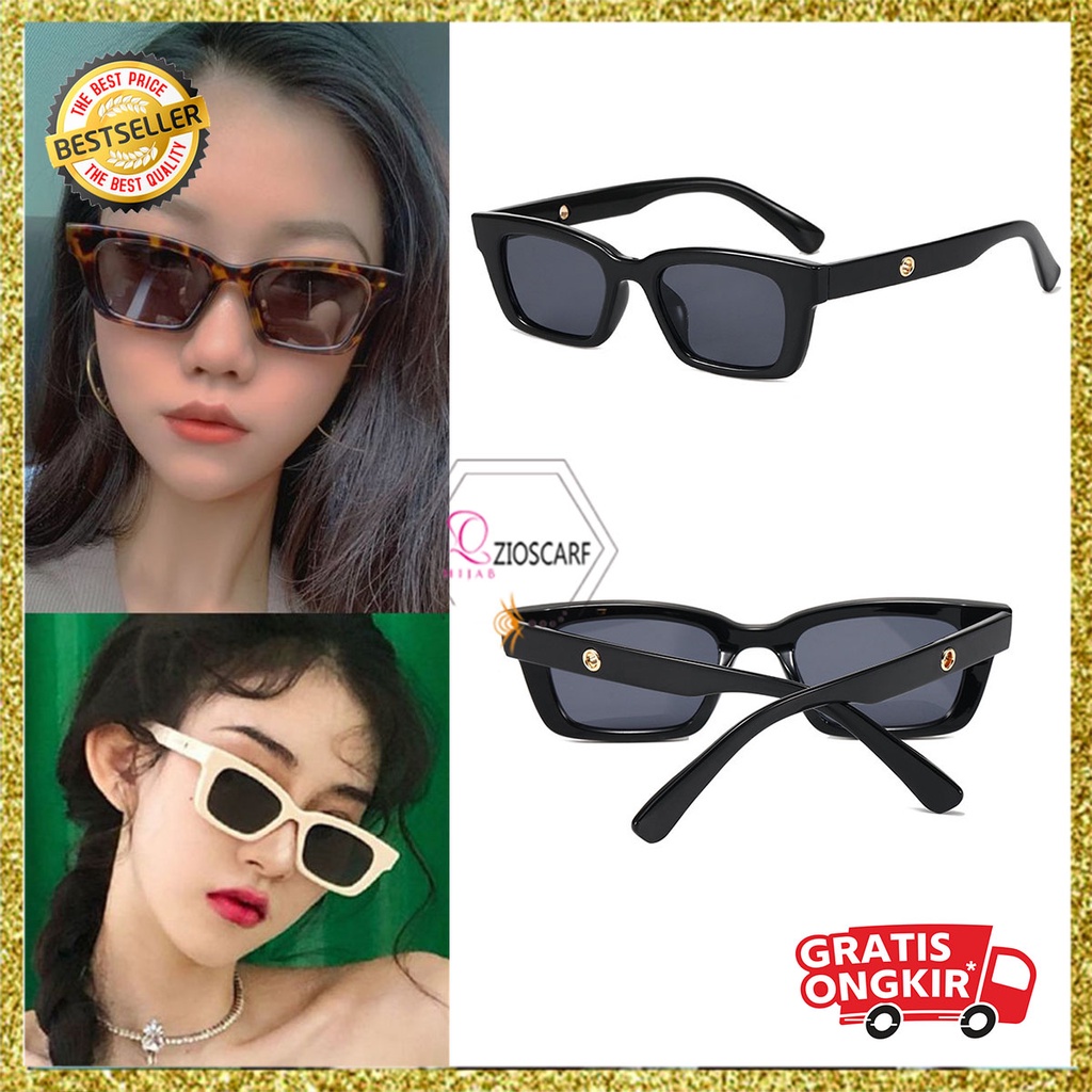 Kacamata Pria Wanita Dewasa Korea Style Kotak Persegi Fashion Import KCM10