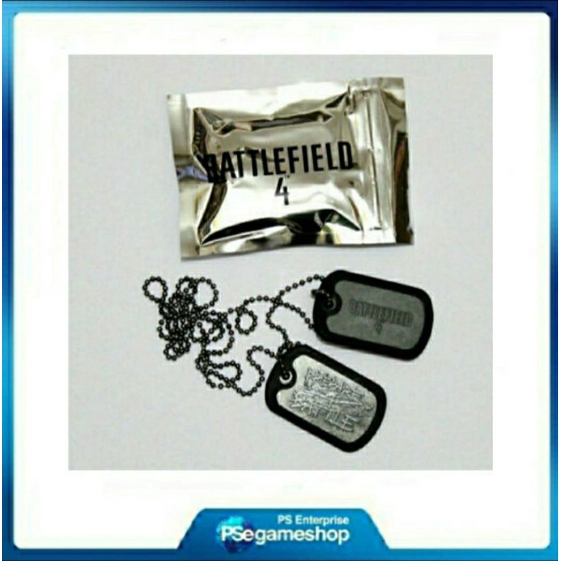 Battlefield 4 Rare Promo Dog Tags Tag Necklace