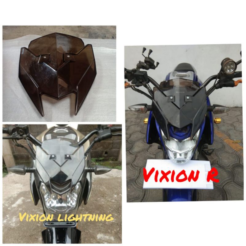 VISOR VIXION + KEDUDUKAN BREKER MODEL CYBER BUAT MOTOR VIXION R DAN VIXION LIGHTHING