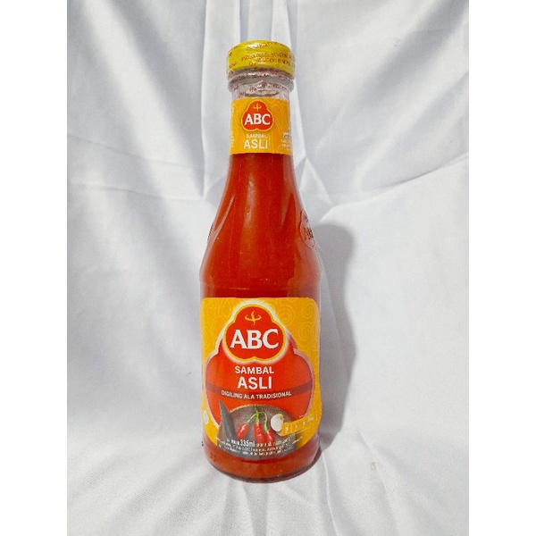 

saus sambal ABC 335ml botol beling / saus sambal asli