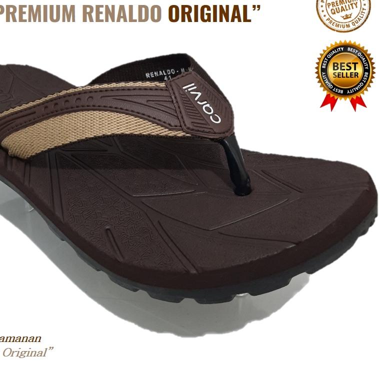 ✬ Sendal Jepit Carvil Pria Premium WOLFER & RENALDO & PIAGIO Adventure Original [DeSutan Store] ➭