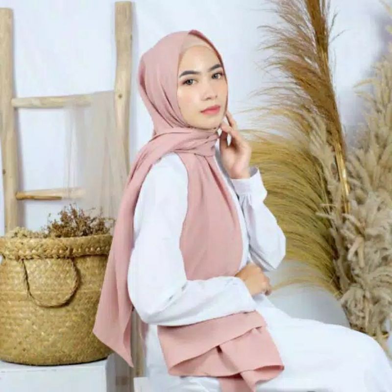 PASHMINA TALI DIAMOND CREPE/ JILBAB PASHMINA