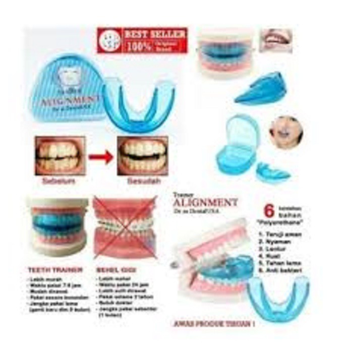 PERAPAT DAN PERATA GIGI - DESSA DENTAL USA - TEETH TRAINER ALIGNMENT