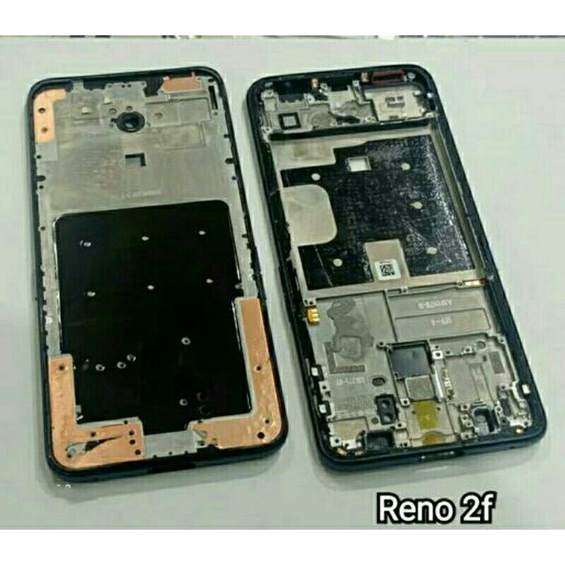 Frame Lcd - Tulang Tengah Bezel - Tatakan Lcd Oppo Reno 2F | OPPO RENO2 F Original
