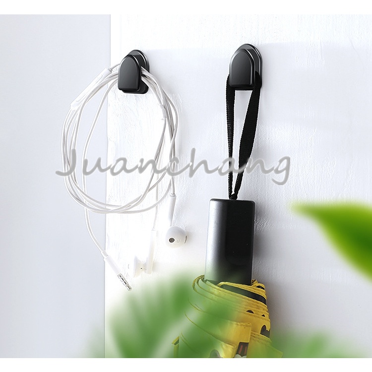 1 / 4 Pcs Gantungan Penyimpanan Kabel USB Headphone Dengan Perekat Untuk Interior Mobil