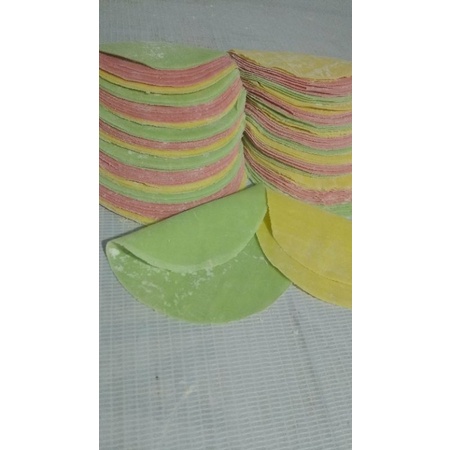 Kulit Dimsum warna alami 7,5cm