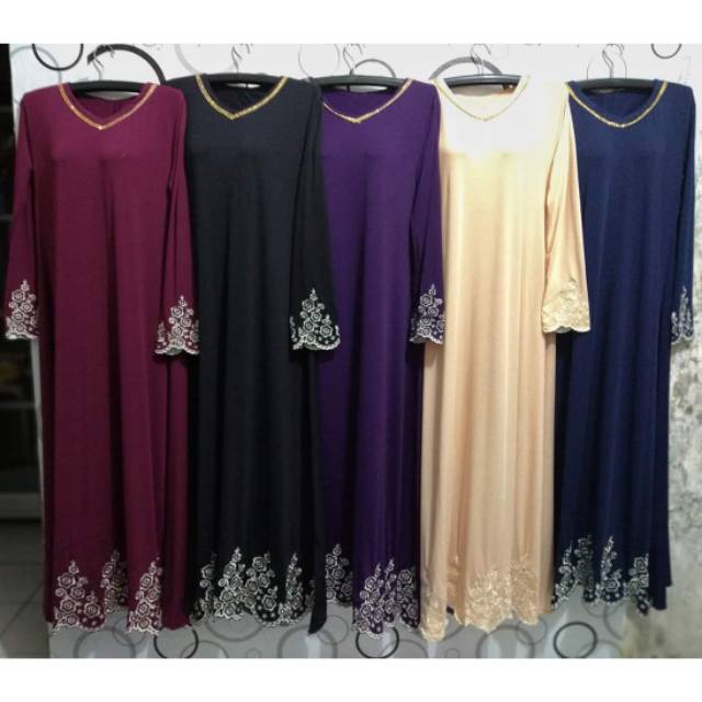 Arabian maxy/ maxy Turkey/gamis Jersey/gamis bordir