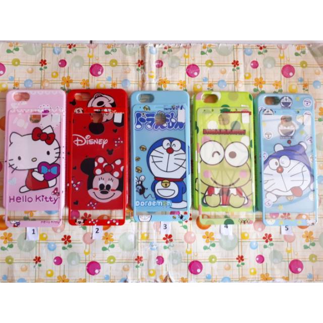 Softcase / Case 360 Full Karakter Carton For Vivo Y71 Fingerprint