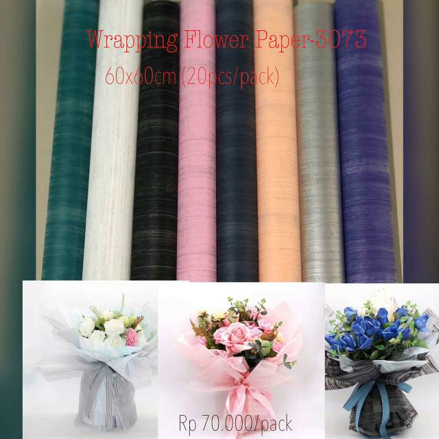 

Chellophane/wrapper/kertas bunga/ 3073