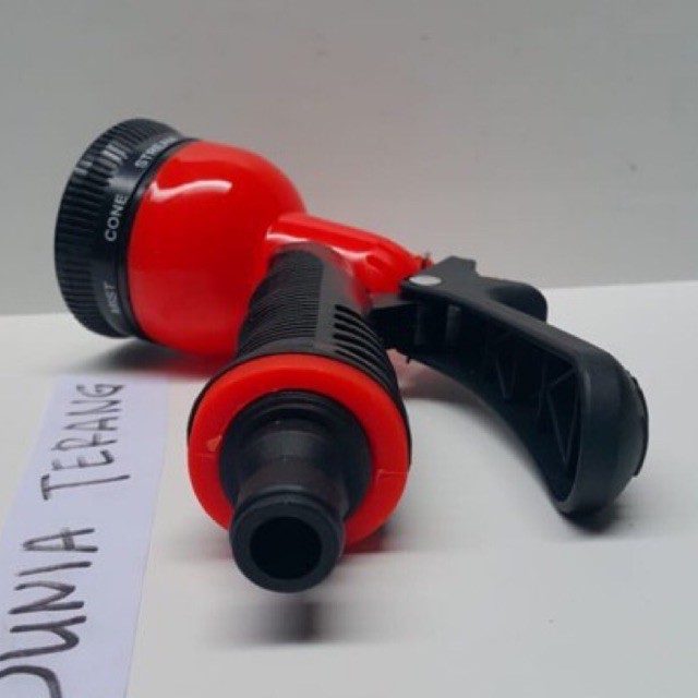 Semprotan Air Tembak XPTOOL 005 - 8posisi gg karet Spray Nozzle Hose Taman Kandang Rumah Cuci Motor