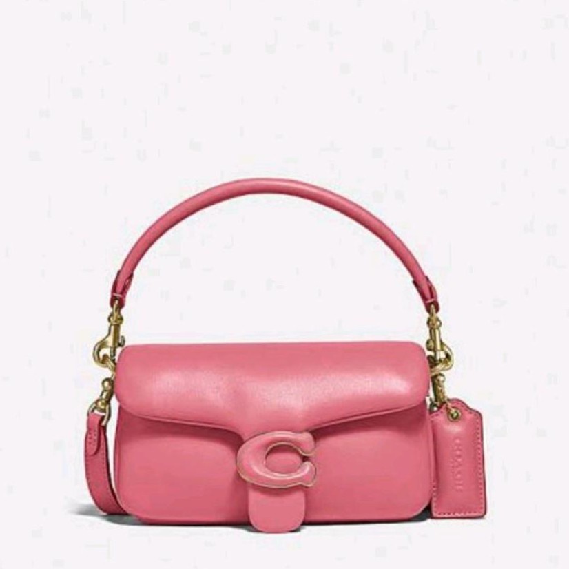Tas COACH Tabby Pillow Shoulder Bag 18 Taffy Pink ORIGINAL 100% COACH
