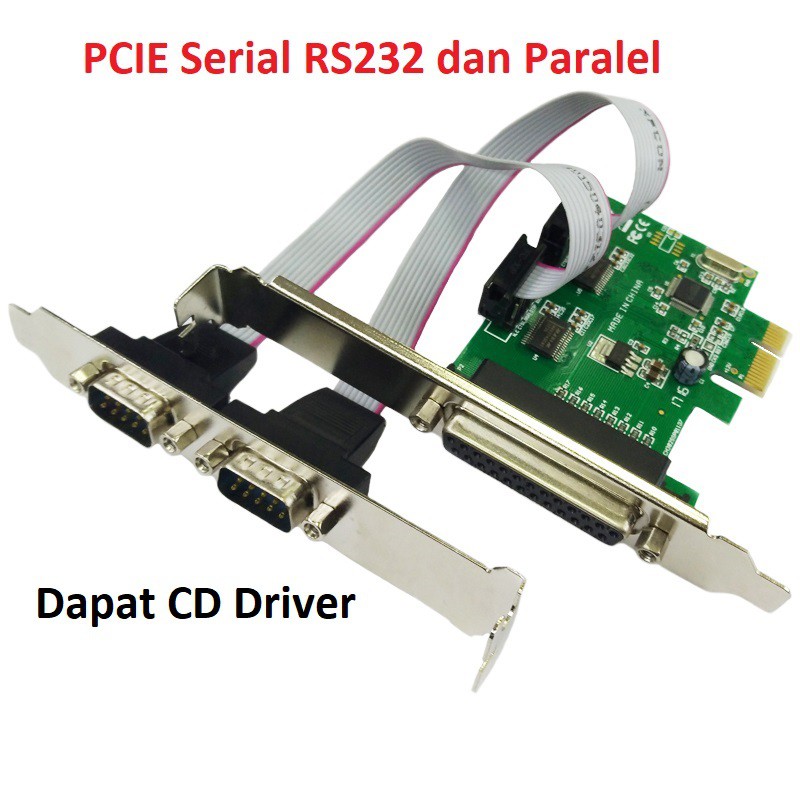 PCIE Paralel Serial with 2 Serial Rs232 1 Paralel PCI Express Card