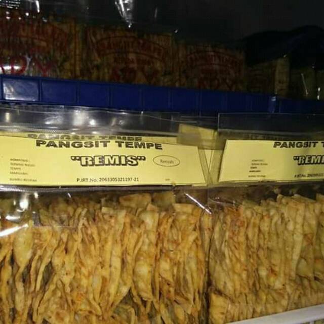 

Remis Pangsit Tempe