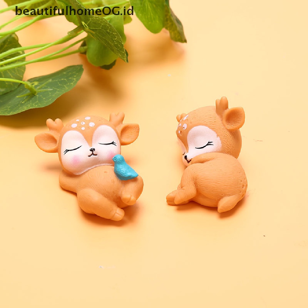 Miniatur Rusa Sika Untuk Dekorasi Kue