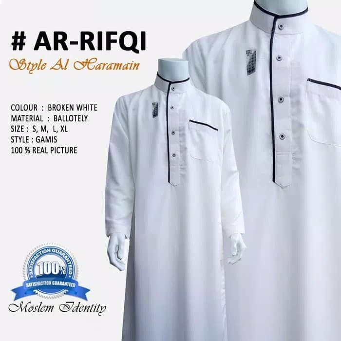 Gamis jubah - gamis jubah pria lengan panjang s- arrifqi alharamain