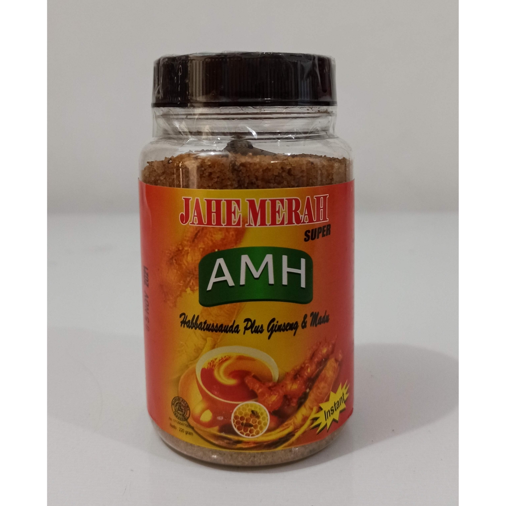 

AMH Jahe Merah plus HIU Habbatussaudah 200gr Toples