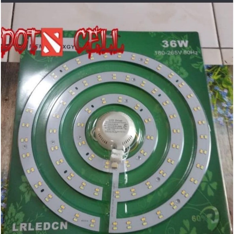 lampu tl bulat led ring 36w 36 watt tl ring bulat 36watt