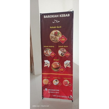 Cetak x Baner + tiang + Desain || X Baner wisuda || x Baner wedding || x Baner ulang tahun