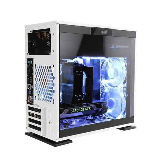 Casing INWIN 301C WHITE -with Front USB 3.1 Gen 2 Type-C