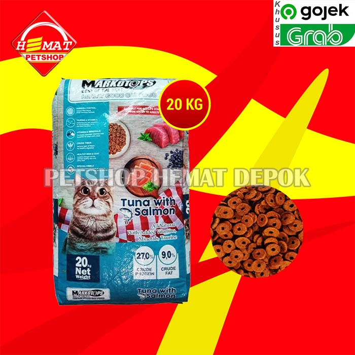 [GOSEND] Makanan Kucing Markotops 20 Kg Cat Food markotop 20kg