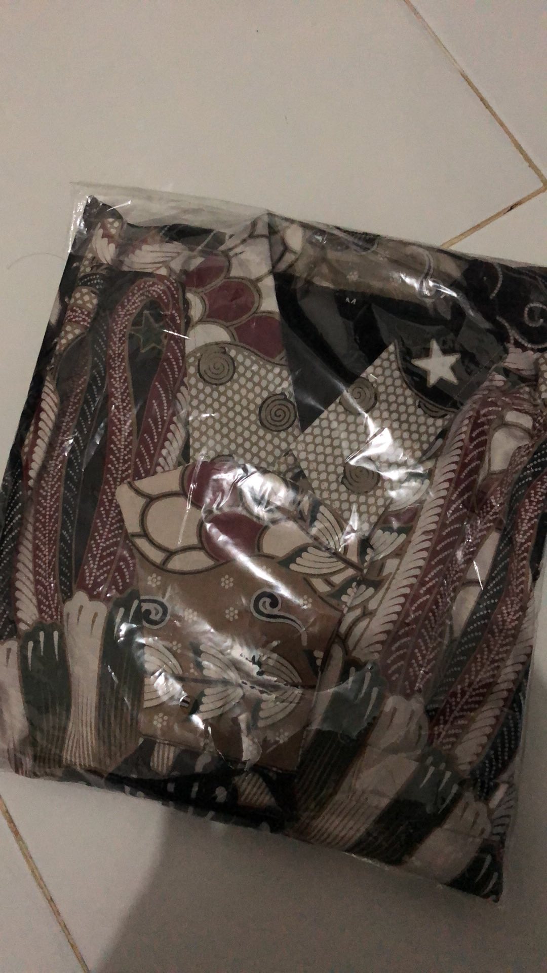 Batik Pria Lengan Panjang Premium Prabuseno Print Cabut Warna Asli Solo Produsen Batik Aluna Pcw 005