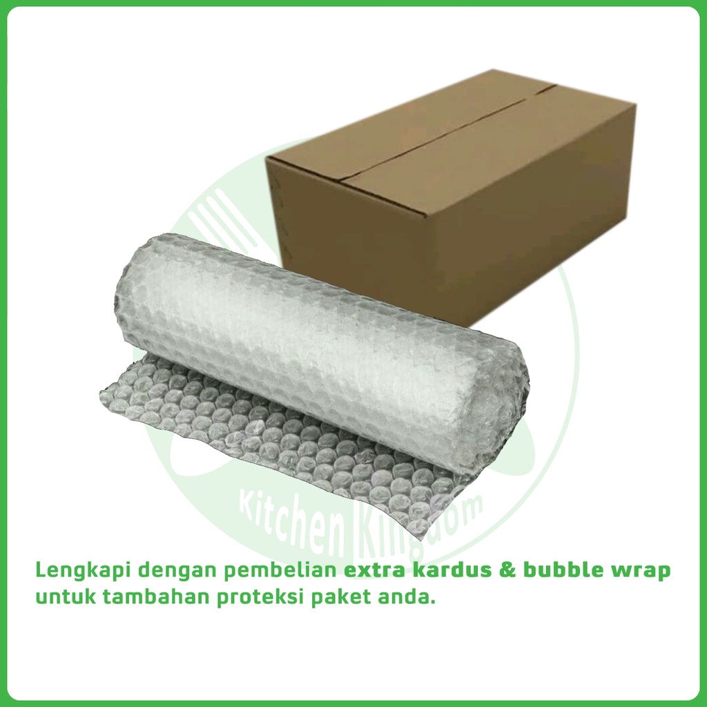 

Extra Kardus & Bubble Wrap (Tambahan Proteksi Produk)