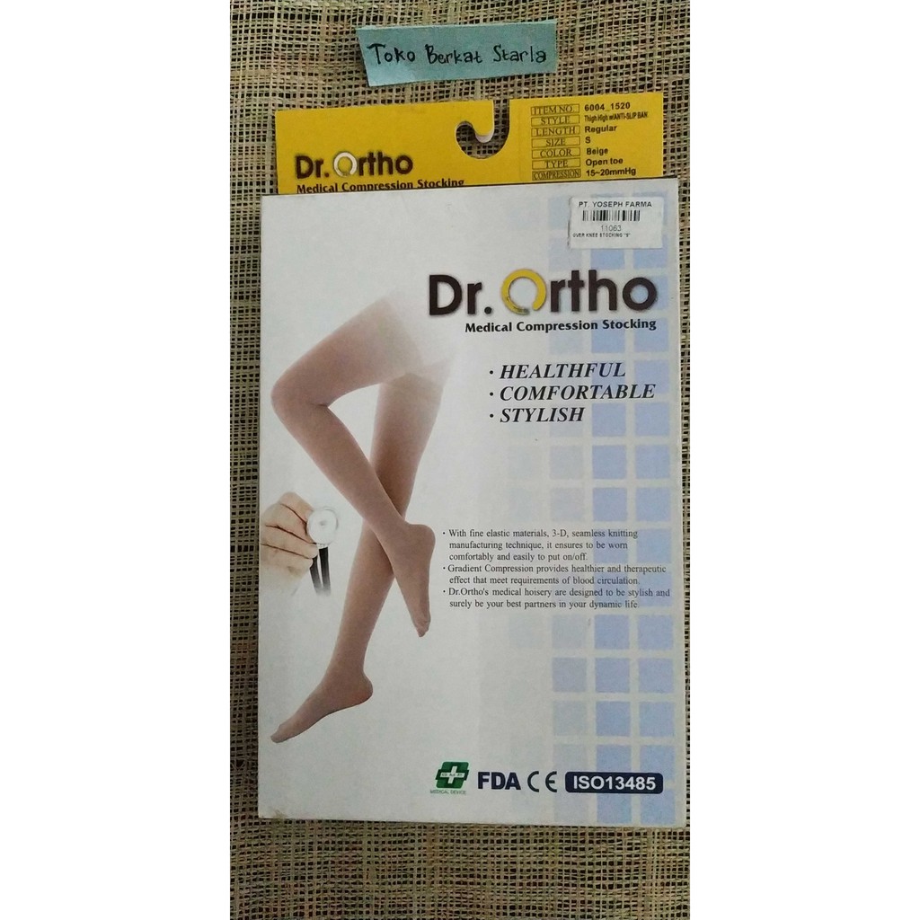 Stocking Kesehatan/Stocking Medis/Stocking Kompresi/Medical Compression Stocking Dr Ortho