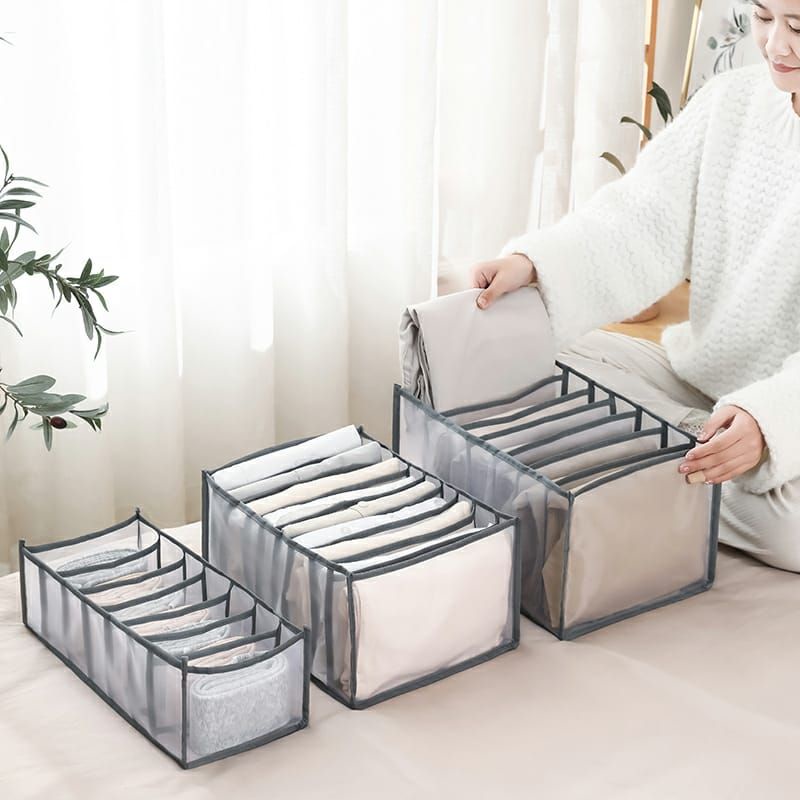 Storage underwear celana baju handuk/Tempat sekat untuk lemari pakaian