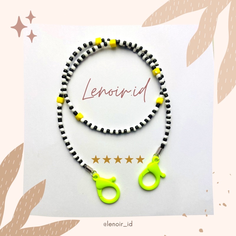 Strap Gantungan Tali Masker kacamata wanita pria hijab DIY